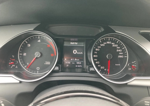 Audi A5 cena 77500 przebieg: 75000, rok produkcji 2016 z Krotoszyn małe 277